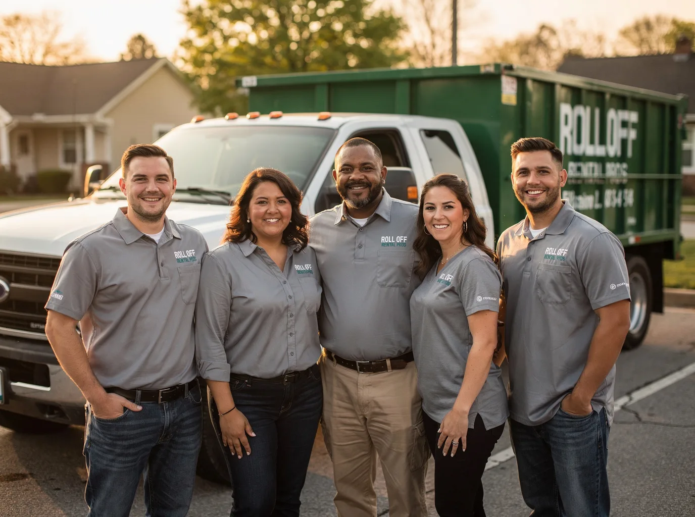 Roll Off Dumpster Rental company in Jermyn, TX
